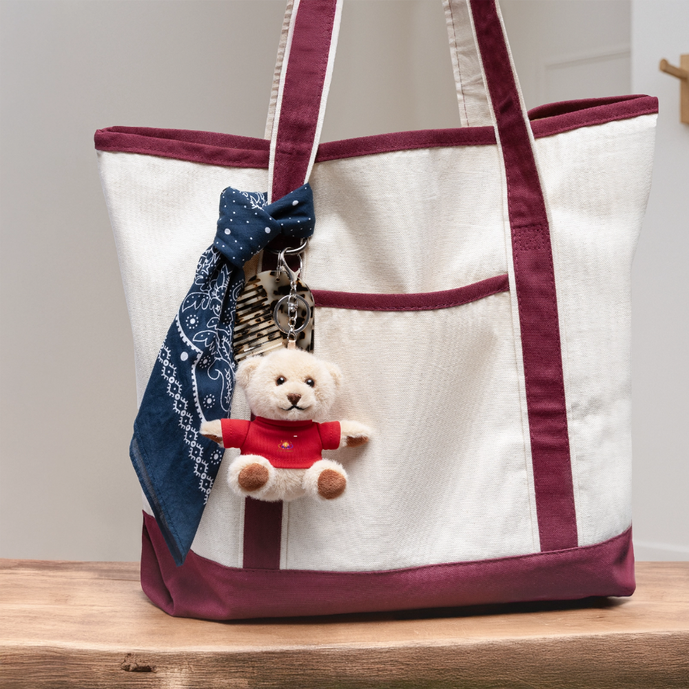 Teddy porte clé - red