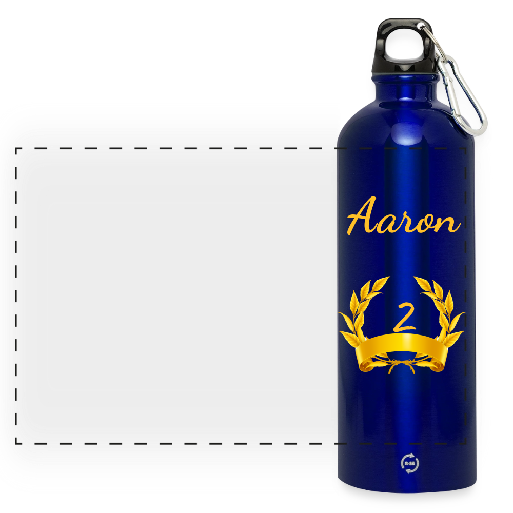 Gourde avec mousqueton 750 ml - royal blue