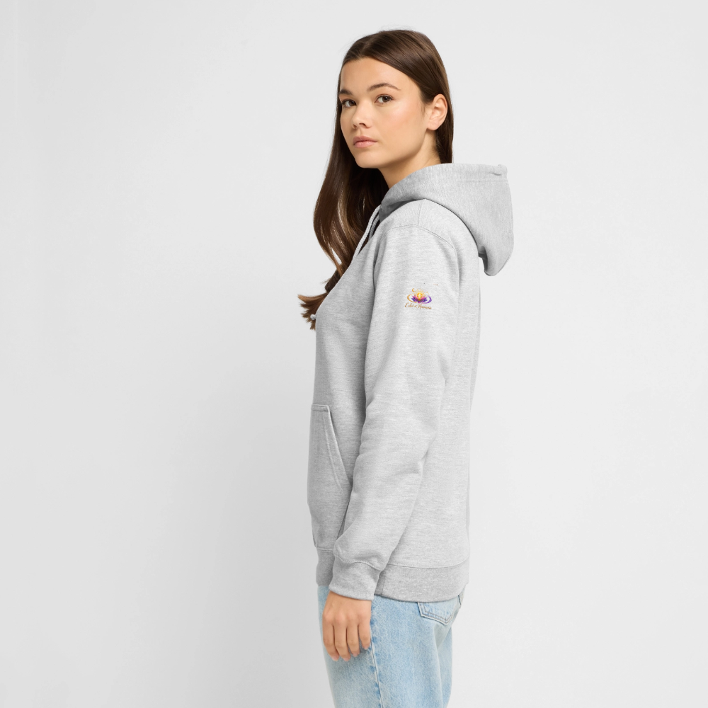 Unisex sweat à capuche - light heather grey