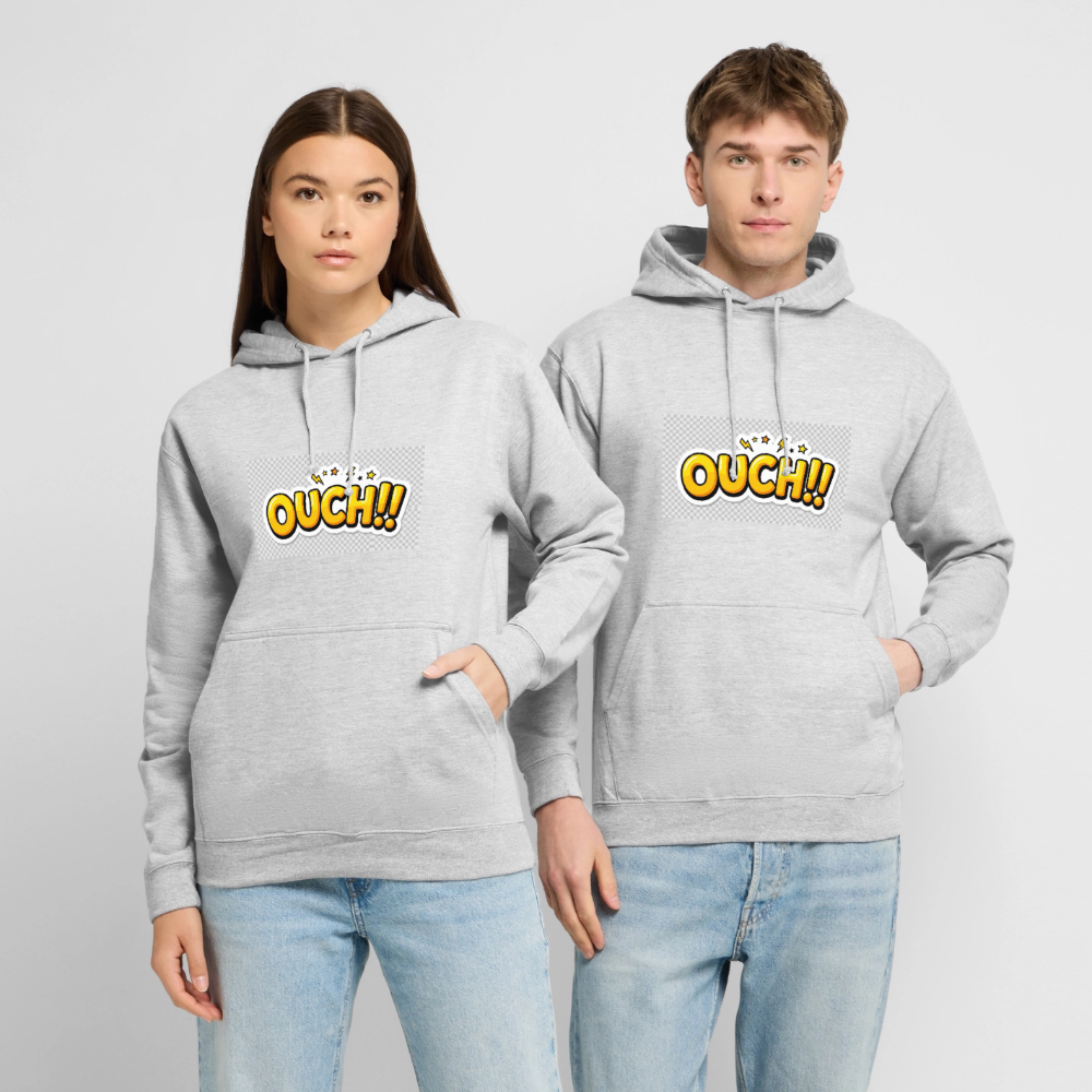 Unisex sweat à capuche - light heather grey