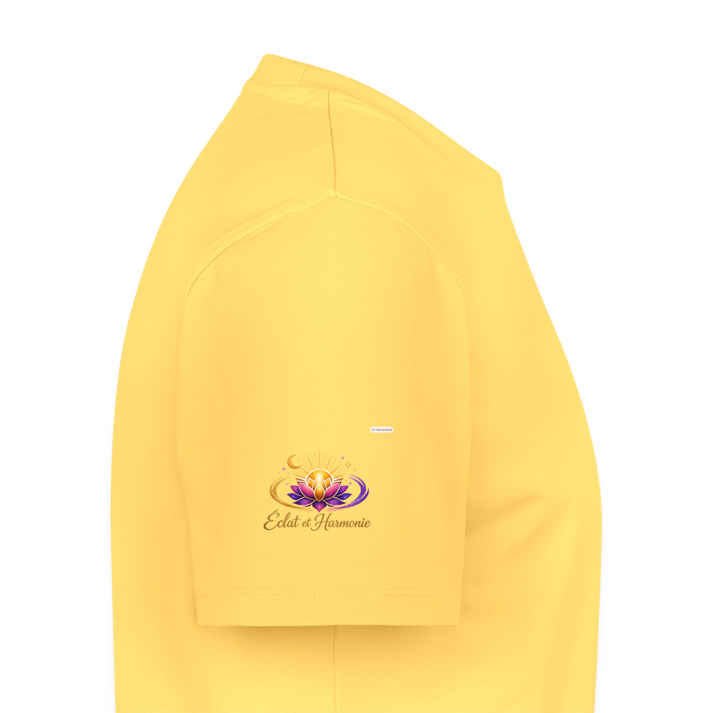 Premium T-Shirt homme - sky yellow