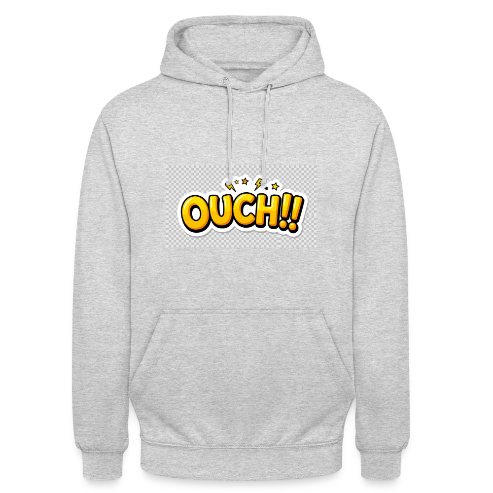 Unisex sweat à capuche - light heather grey