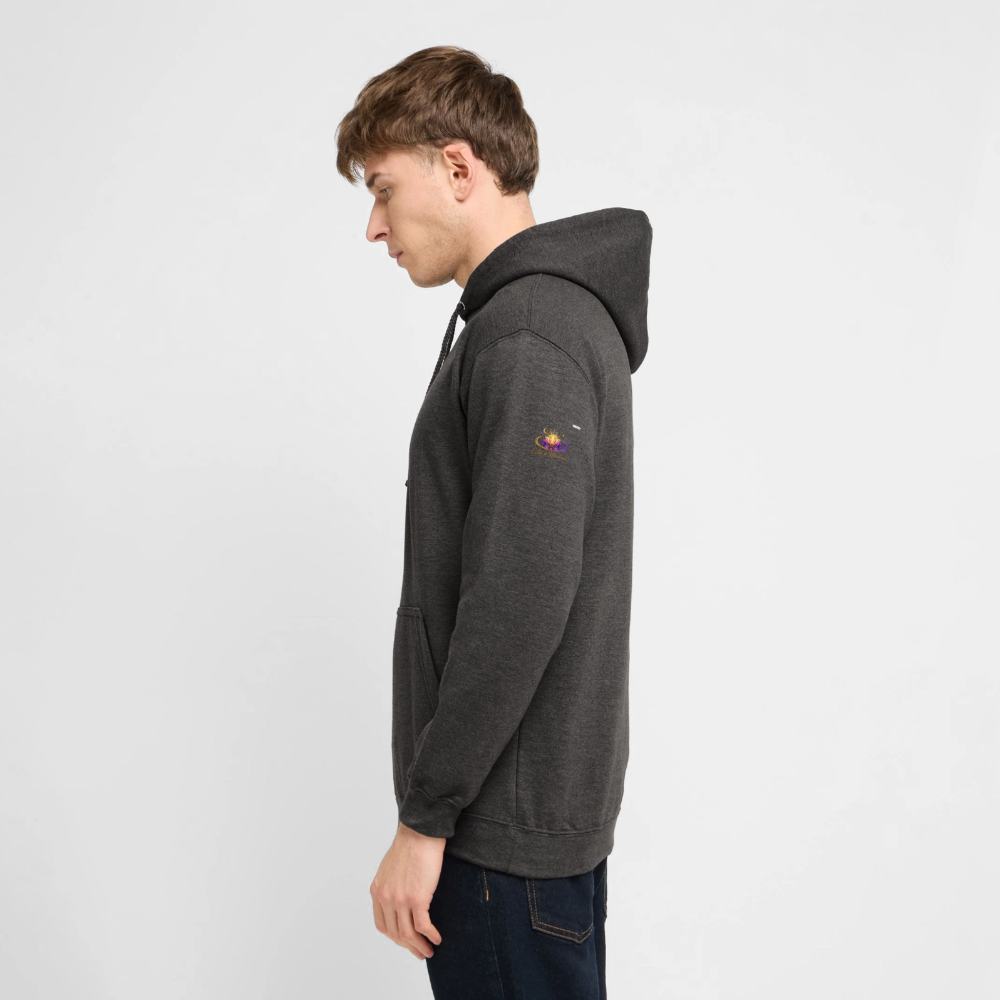 Unisex sweat à capuche - charcoal grey