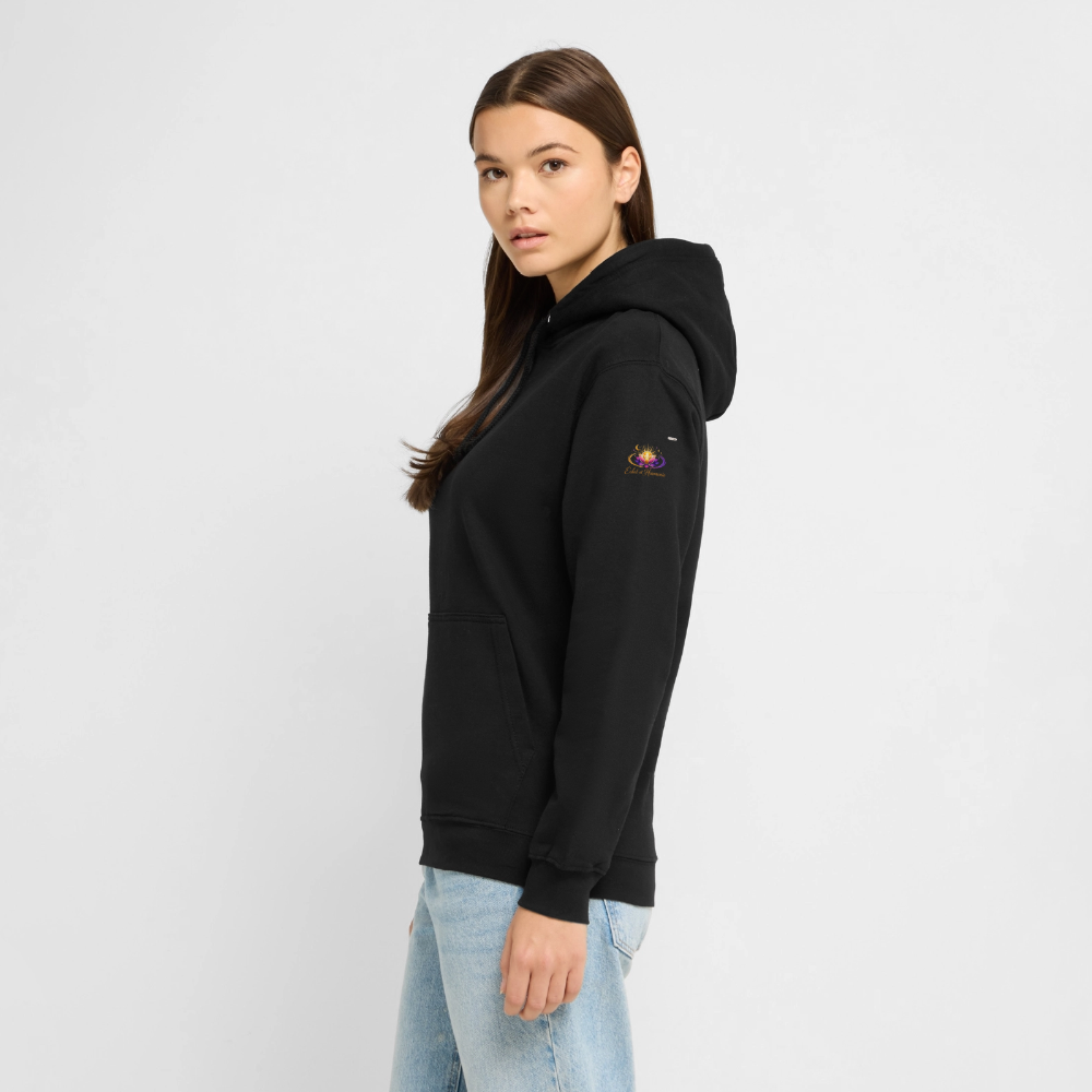 Unisex sweat à capuche - black