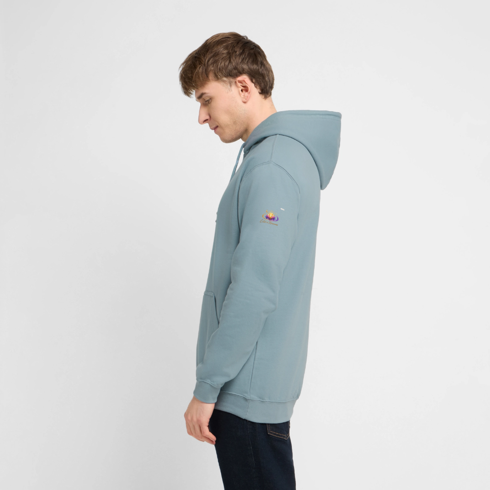 Unisex sweat à capuche - stonewash blue