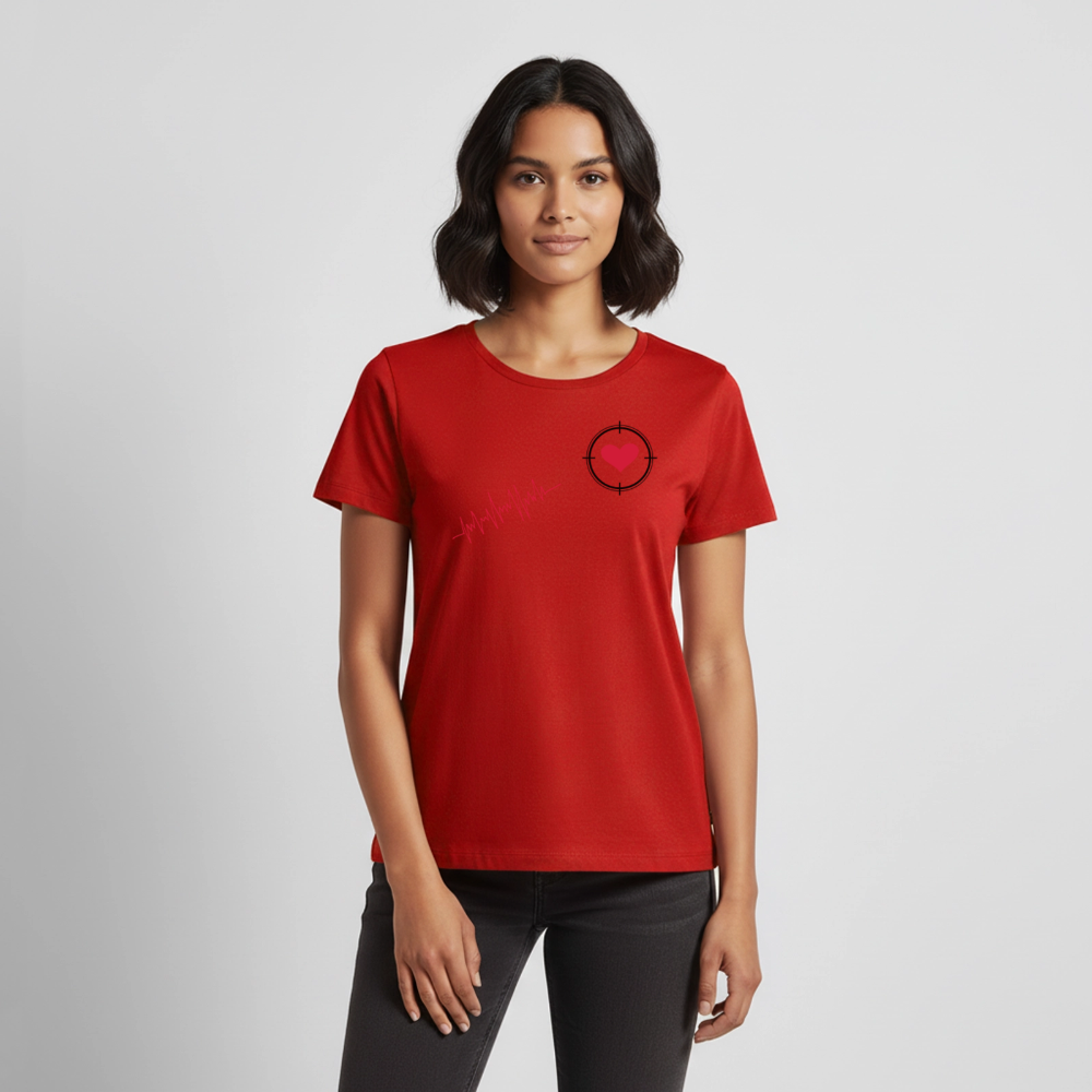 T-Shirt femme - red
