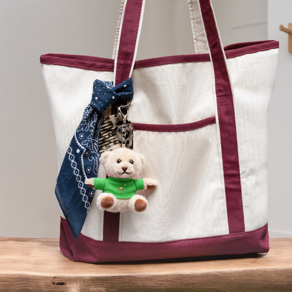 Teddy porte clé - green