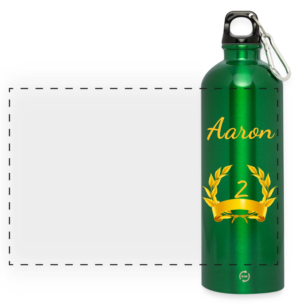Gourde avec mousqueton 750 ml - kelly green