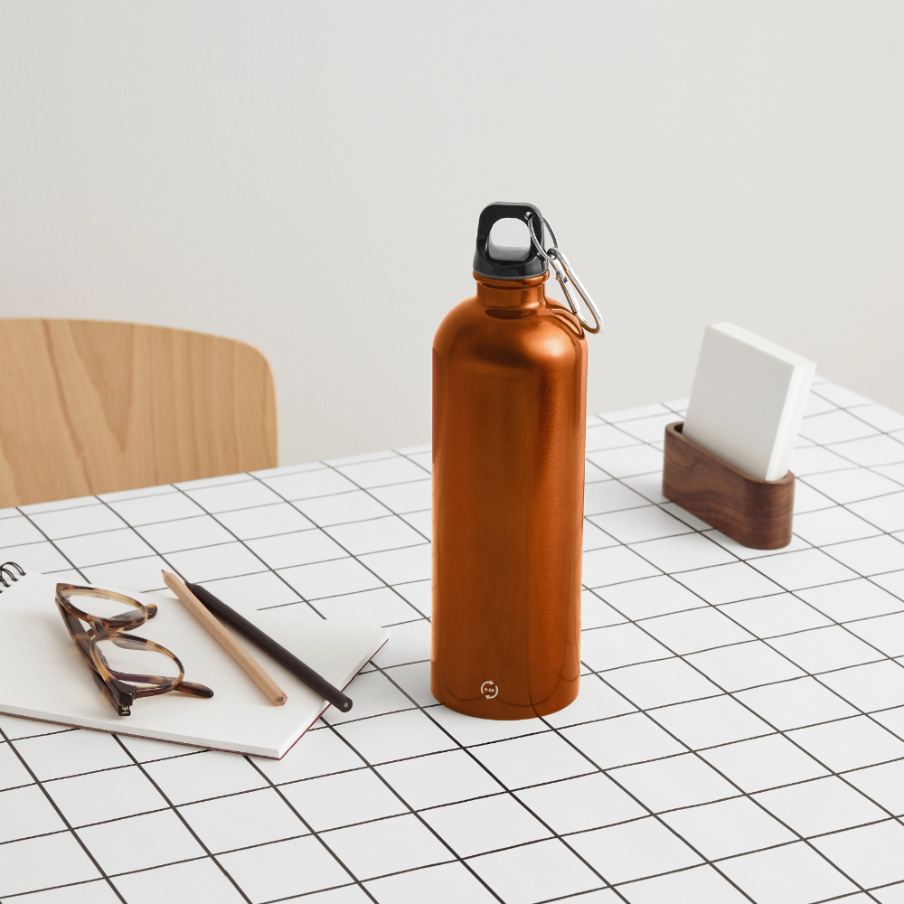 Gourde avec mousqueton 750 ml - burnt orange