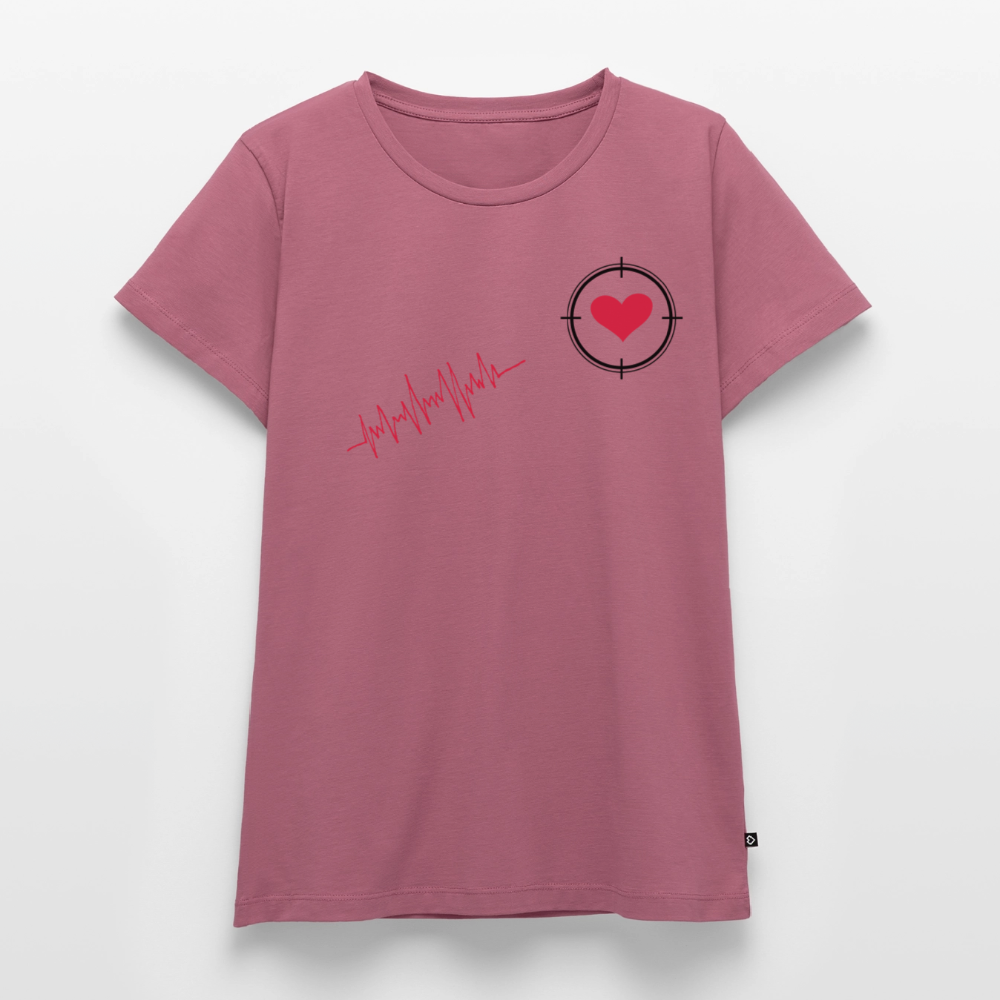 T-Shirt femme - mauve
