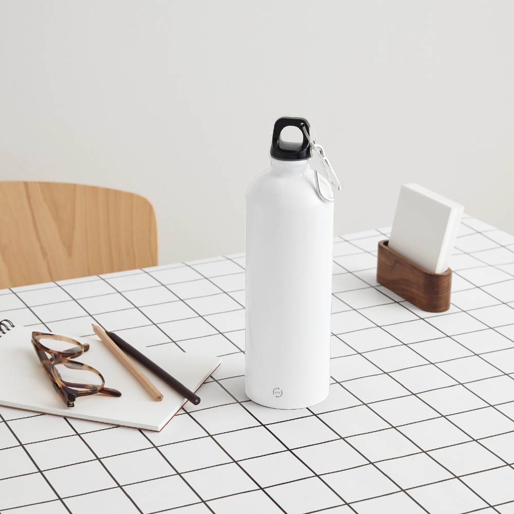Gourde avec mousqueton 750 ml - white