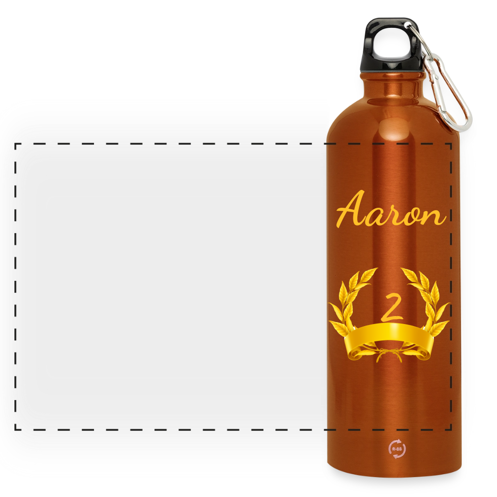 Gourde avec mousqueton 750 ml - burnt orange