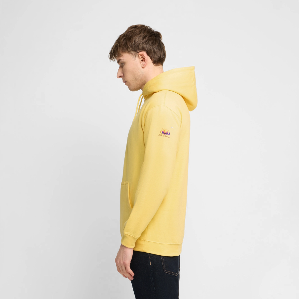 Unisex sweat à capuche - lemon yellow