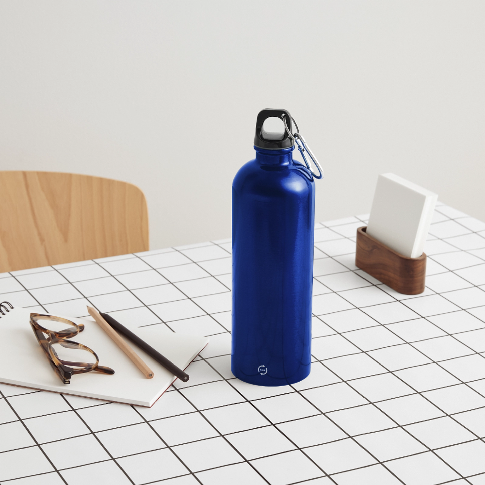 Gourde avec mousqueton 750 ml - royal blue