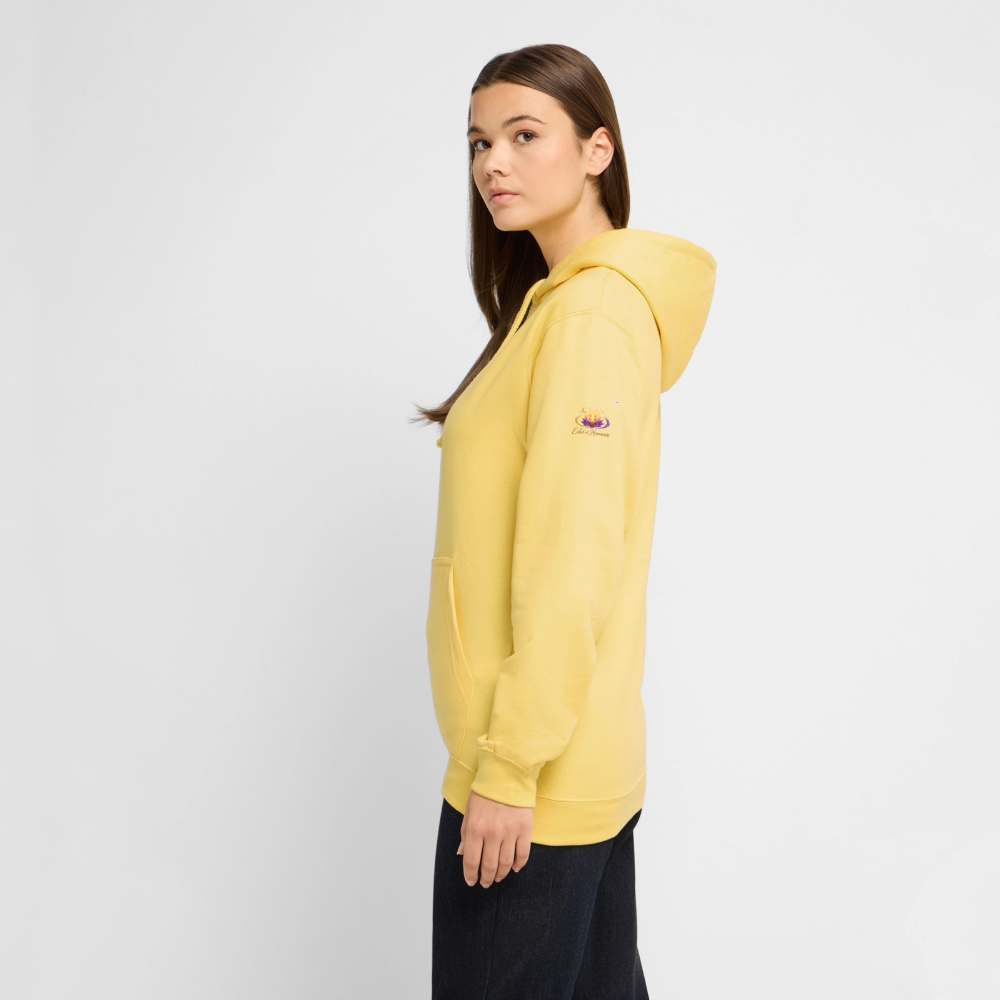 Unisex sweat à capuche - lemon yellow