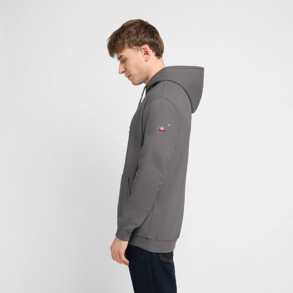 Unisex sweat à capuche - elephant grey