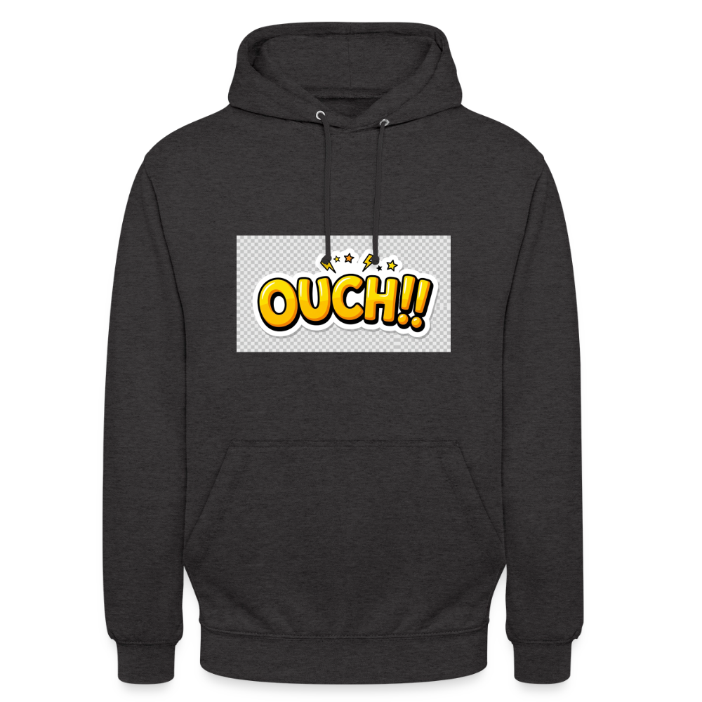 Unisex sweat à capuche - charcoal grey