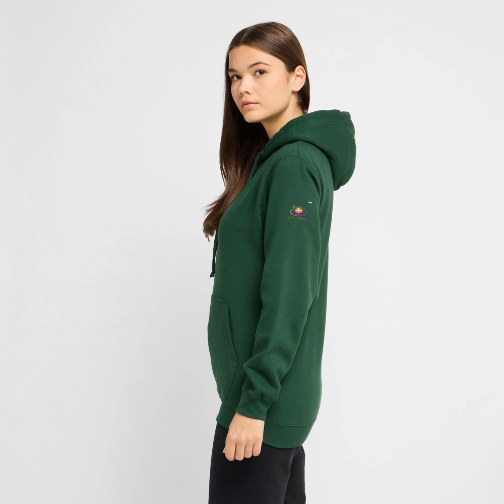 Unisex sweat à capuche - bottle green