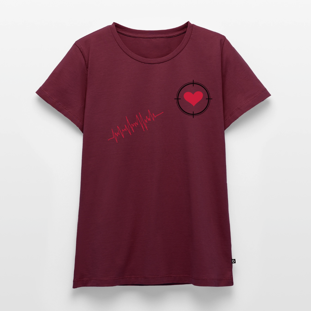 T-Shirt femme - burgundy