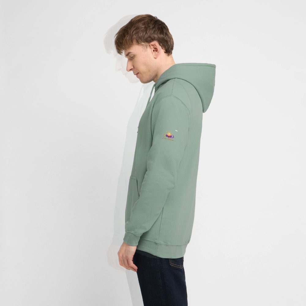Unisex sweat à capuche - steel green