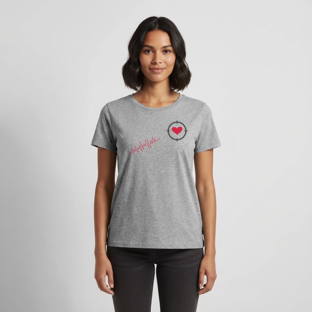 T-Shirt femme - heather grey