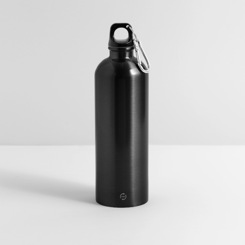 Gourde avec mousqueton 750 ml - black