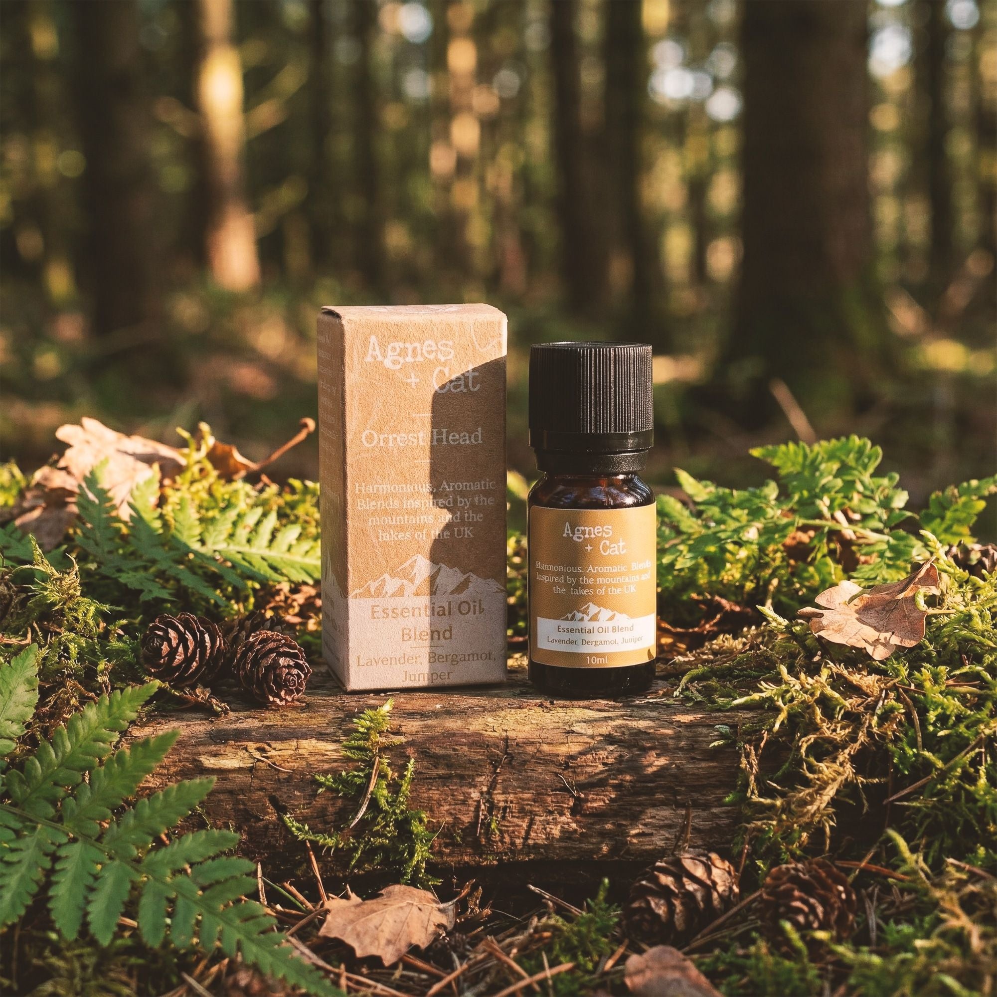 Mélange d'Huiles Essentielles – Helvellyn – Gingembre, Citron et Orange