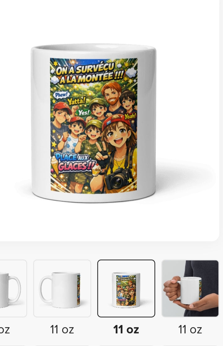 Mug manga famille