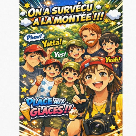 Mug manga famille